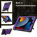 iPad 10.2 2019/2020/2021 Bumblebee Silicone+PC Shockproof Tablet Case with Holder - Black Purple iPad 10.2 2019/2020/2021 Bumblebee Silicone+PC Shockproof Tablet Case with Holder - Black Purple