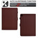 iPad 10.2 2020 / 2019 Solid Color Fiber Texture Smart Tablet Leather Case - Brown iPad 10.2 2020 / 2019 Solid Color Fiber Texture Smart Tablet Leather Case - Brown