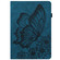 iPad 10.2 2020 / Air 2019 Big Butterfly Embossed Smart Leather Tablet Case - Blue iPad 10.2 2020 / Air 2019 Big Butterfly Embossed Smart Leather Tablet Case - Blue