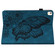 iPad 10.2 2020 / Air 2019 Big Butterfly Embossed Smart Leather Tablet Case - Blue iPad 10.2 2020 / Air 2019 Big Butterfly Embossed Smart Leather Tablet Case - Blue