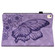iPad 10.2 2020 / Air 2019 Big Butterfly Embossed Smart Leather Tablet Case - Purple