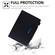 iPad 10.2 2020&2019 / Air 10.5 Suede Cross Texture Magnetic Clasp Leather Tablet Case - Black