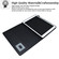 iPad 10.2 2020&2019 / Air 10.5 Suede Cross Texture Magnetic Clasp Leather Tablet Case - Black