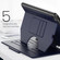 iPad 10.2 2021 / 2020 / 10.5 Notebook Magnetic Leather Tablet Case - Navy Blue