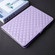 iPad 10.2 2021 / 2020 / 10.5 Rhombus Lattice Leather Smart Tablet Case - Purple