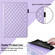iPad 10.2 2021 / 2020 / 10.5 Rhombus Lattice Leather Smart Tablet Case - Purple