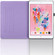 iPad 10.2 2021 / 2020 / 10.5 Tree Life Embossed Rotation Leather Smart Tablet Case - Purple