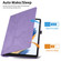 iPad 10.2 2021 / 2020 / 10.5 Tree Life Embossed Rotation Leather Smart Tablet Case - Purple