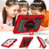 iPad 10.2 2021 / 2020 / 2019 360 Degree Rotation Contrast Color Shockproof Silicone + PC Case with Holder & Hand Grip Strap & Shoulder Strap - Red+Black iPad 10.2 2021 / 2020 / 2019 360 Degree Rotation Contrast Color Shockproof Silicone + PC Case with Holder & Hand Grip Strap & Shoulder Strap - Red+Black
