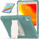 iPad 10.2 2021 / 2020 / 2019 3-Layer Protection Screen Frame + PC + Silicone Shockproof Combination Case with Holder - Emerald Green
