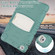 iPad 10.2 2021 / 2020 / 2019 3-Layer Protection Screen Frame + PC + Silicone Shockproof Combination Case with Holder - Emerald Green