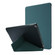 iPad 10.2 2021 / 2020 / 2019 Airbag Deformation Horizontal Flip Leather Case with Holder & Pen Holder - Dark Green