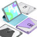 iPad 10.2 2021 / 2020 / 2019 Clear 360 Rotation Stand Smart Leather Tablet Case - Baby Blue
