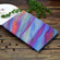 iPad 10.2 2021 / 2020 / 2019 Colored Drawing Horizontal Flip Leather Case with Holder & Card Slots & Pen Slot & Sleep / Wake-up Function - Colorful Marble