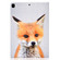 iPad 10.2 2021 / 2020 / 2019 Colored Drawing Horizontal Flip Leather Case with Holder & Card Slots & Sleep / Wake-up Function - Fox