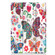 iPad 10.2 2021 / 2020 / 2019 Colored Drawing Horizontal Flip Leather Case with Three-folding Holder & Sleep / Wake-up Function - Colorful Butterfly