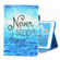 iPad 10.2 2021 / 2020 / 2019 Coloured Drawing Pattern Horizontal Flip Leather Case with Holder & Card Slots & Photo Frame - Never Stop