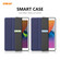 iPad 10.2 2021 / 2020 / 2019 ENKAY ENK-8016 PU Leather + TPU Smart Case with Pen Slot - Dark Blue