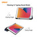 iPad 10.2 2021 / 2020 / 2019 ENKAY ENK-8016 PU Leather + TPU Smart Case with Pen Slot - Dark Blue