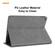 iPad 10.2 2021 / 2020 / 2019 ENKAY ENK-8023 Cow Texture PU Leather + TPU Smart Case with Pen Slot - Grey iPad 10.2 2021 / 2020 / 2019 ENKAY ENK-8023 Cow Texture PU Leather + TPU Smart Case with Pen Slot - Grey