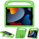 iPad 10.2 2021 / 2020 / 2019 Handle Portable EVA Shockproof Protective Case with Triangle Holder - Green