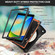 iPad 10.2 2021 / 2020 / 2019 Holder Silicone Hybrid PC Tablet Case - Black