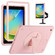 iPad 10.2 2021 / 2020 / 2019 Holder Silicone Hybrid PC Tablet Case - Pink