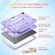 iPad 10.2 2021 / 2020 / 2019 Legend Grip Holder Silicone Hybrid PC Tablet Case with Strap - Purple iPad 10.2 2021 / 2020 / 2019 Legend Grip Holder Silicone Hybrid PC Tablet Case with Strap - Purple