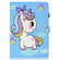 iPad 10.2 2021 / 2020 / 2019 Painted Pattern TPU Horizontal Flip Leather Protective Case - Rainbow Unicorn