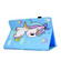 iPad 10.2 2021 / 2020 / 2019 Painted Pattern TPU Horizontal Flip Leather Protective Case - Rainbow Unicorn