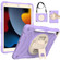 iPad 10.2 2021 / 2020 / 2019 PC + Silicone Combination Tablet Case - Purple