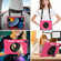 iPad 10.2 2021 / 2020 / 2019 PC + Silicone Combination Tablet Case - Rose Red