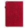 iPad 10.2 2021 / 2020 / 2019 Peacock Embossed Pattern TPU + PU Horizontal Flip Leather Case with Holder & Card Slots & Wallet & Sleep / Wake-up Function - Red