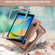 iPad 10.2 2021 / 2020 / 2019 Rotation Handle Holder Silicone Hybrid PC Tablet Case - Light Coffee iPad 10.2 2021 / 2020 / 2019 Rotation Handle Holder Silicone Hybrid PC Tablet Case - Light Coffee