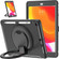 iPad 10.2 2021 / 2020 / 2019 Shockproof TPU + PC Protective Case with 360 Degree Rotation Foldable Handle Grip Holder & Pen Slot - Black