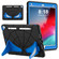 iPad 10.2 2021 / 2020 / 2019 Silicone + PC Shockproof Protective Tablet Case - Black Blue