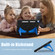 iPad 10.2 2021 / 2020 / 2019 Silicone + PC Shockproof Protective Tablet Case - Black Blue