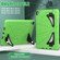 iPad 10.2 2021 / 2020 / 2019 Silicone + PC Shockproof Protective Tablet Case - Green+Black