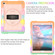 iPad 10.2 2021 / 2020 / 2019 Silicone Hybrid PC Shockproof Tablet Case with Shoulder Strap - Colorful Gold iPad 10.2 2021 / 2020 / 2019 Silicone Hybrid PC Shockproof Tablet Case with Shoulder Strap - Colorful Gold