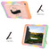 iPad 10.2 2021 / 2020 / 2019 Silicone Hybrid PC Shockproof Tablet Case with Shoulder Strap - Colorful Gold iPad 10.2 2021 / 2020 / 2019 Silicone Hybrid PC Shockproof Tablet Case with Shoulder Strap - Colorful Gold