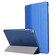 iPad 10.2 2021 / 2020 / 2019 Silk Texture Horizontal Flip Magnetic PU Leather Case, with Three-folding Holder & Sleep / Wake-up Function - Blue