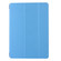 iPad 10.2 2021 / 2020 / 2019 Silk Texture Horizontal Flip Magnetic PU Leather Case, with Three-folding Holder & Sleep / Wake-up Function - Light Blue