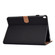 iPad 10.2 2021 / 2020 / 2019 Solid Color Horizontal Flip Leather Case with Holder & Card Slots & Pen Slot & Sleep / Wake-up Function - Black