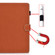 iPad 10.2 2021 / 2020 / 2019 Solid Color Horizontal Flip Leather Case with Holder & Card Slots & Pen Slot & Sleep / Wake-up Function - Brown