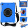 iPad 10.2 2021 / 2020 / 2019 Spider King EVA Protective Case with Adjustable Shoulder Strap & Holder & Pen Slot - Blue iPad 10.2 2021 / 2020 / 2019 Spider King EVA Protective Case with Adjustable Shoulder Strap & Holder & Pen Slot - Blue