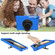 iPad 10.2 2021 / 2020 / 2019 Spider King EVA Protective Case with Adjustable Shoulder Strap & Holder & Pen Slot - Blue iPad 10.2 2021 / 2020 / 2019 Spider King EVA Protective Case with Adjustable Shoulder Strap & Holder & Pen Slot - Blue