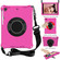iPad 10.2 2021 / 2020 / 2019 Spider King EVA Protective Case with Adjustable Shoulder Strap & Holder & Pen Slot - Rose Red iPad 10.2 2021 / 2020 / 2019 Spider King EVA Protective Case with Adjustable Shoulder Strap & Holder & Pen Slot - Rose Red