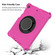 iPad 10.2 2021 / 2020 / 2019 Spider King EVA Protective Case with Adjustable Shoulder Strap & Holder & Pen Slot - Rose Red iPad 10.2 2021 / 2020 / 2019 Spider King EVA Protective Case with Adjustable Shoulder Strap & Holder & Pen Slot - Rose Red