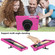 iPad 10.2 2021 / 2020 / 2019 Spider King EVA Protective Case with Adjustable Shoulder Strap & Holder & Pen Slot - Rose Red iPad 10.2 2021 / 2020 / 2019 Spider King EVA Protective Case with Adjustable Shoulder Strap & Holder & Pen Slot - Rose Red