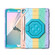iPad 10.2 2021 / 2020 / 2019 Spider Turntable Handle Stress Relief Tablet Case - Gradient Color Blue